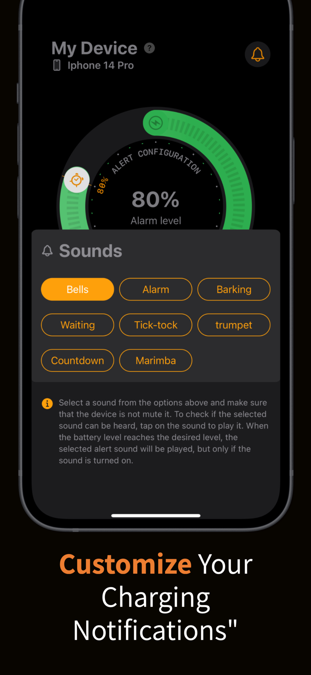 BatteryFull + (Alarm)