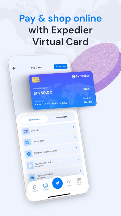 Expedier: Send Money Globally iPhone screenshot 7 - Finance app