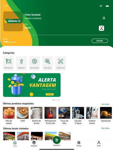 Clube Saudade iPad screenshot