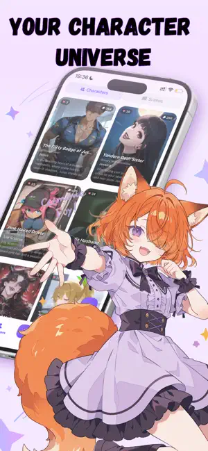 Komiko: IA Personagem, Arte iPhone screenshot 1
