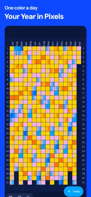 Pixels: Mood Tracker & Journal screenshot 1
