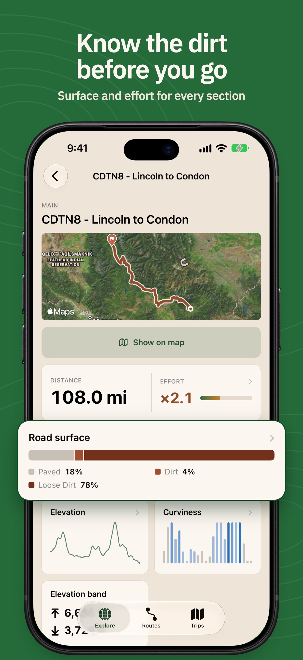 Screenshot 4 of GPXplore: Backcountry Planner