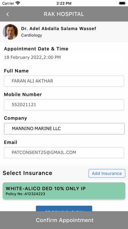 RAK Hospital screenshot-6