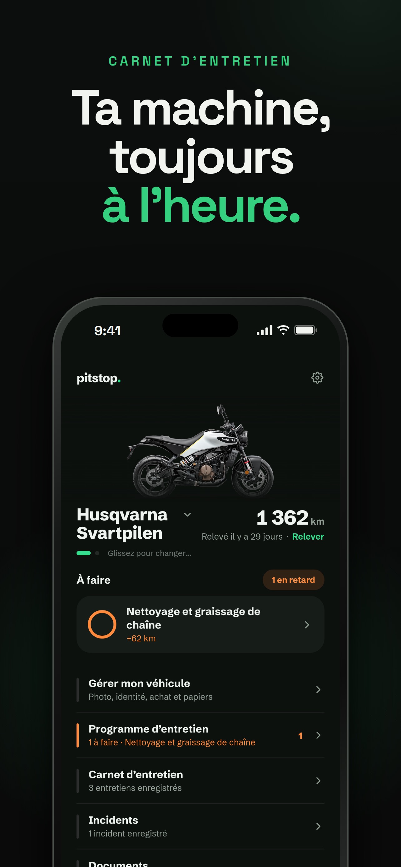 Screenshot 3 of Pitstop: Carnet d'entretien