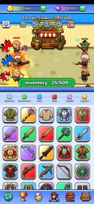 Loot Guild: Idle RPG screenshot 3