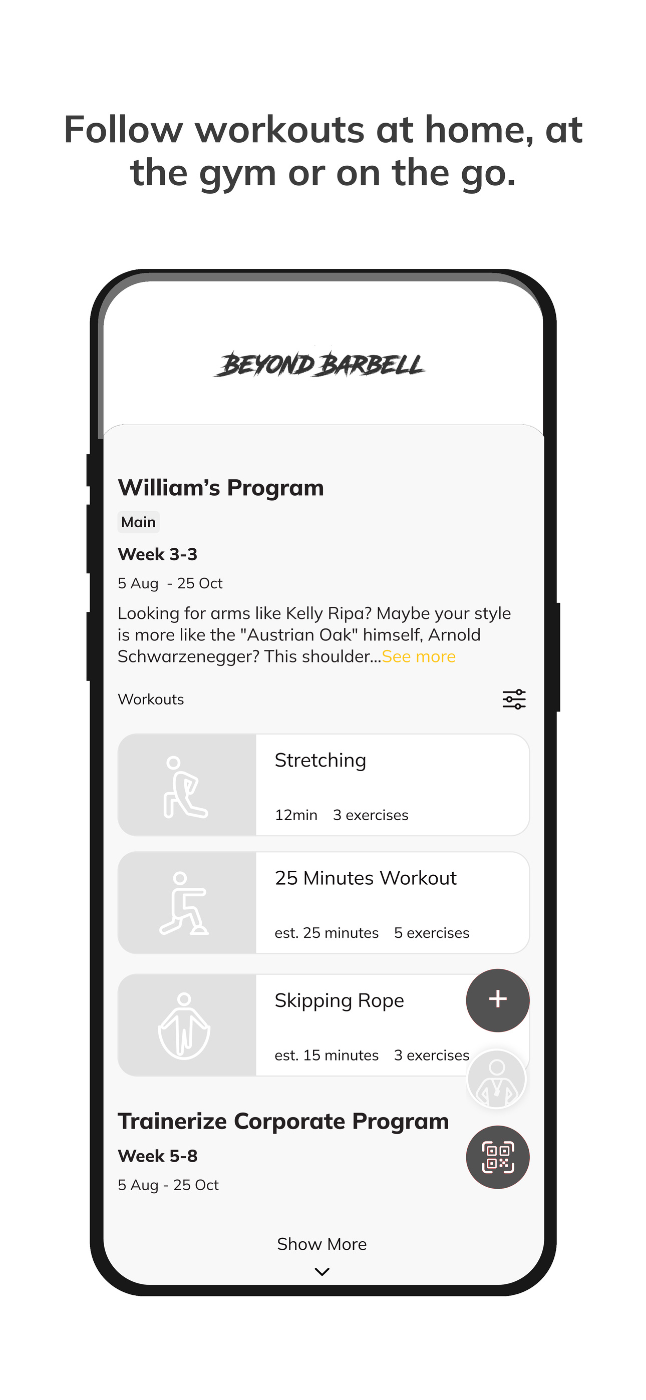 Beyond Barbell App