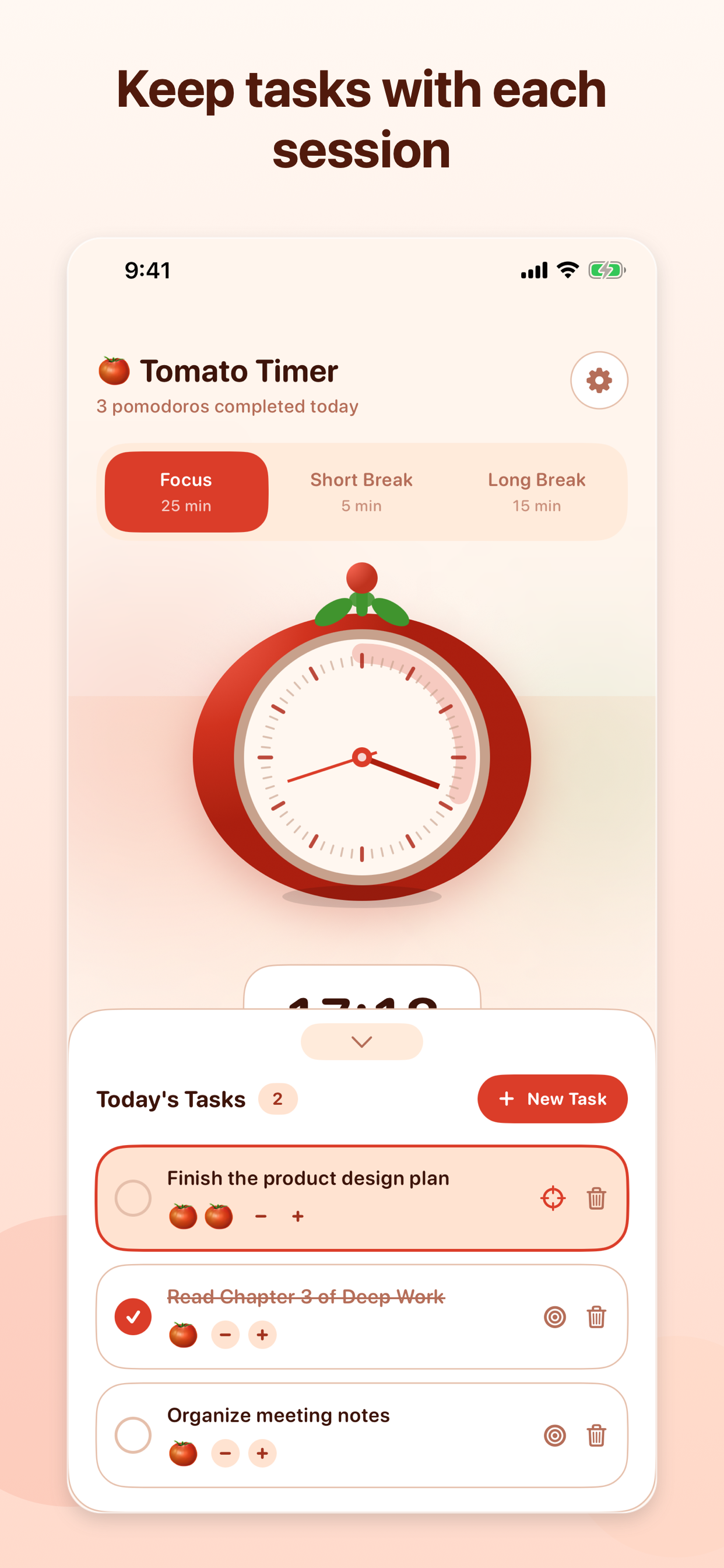Tomato Focus Timer screenshot 3