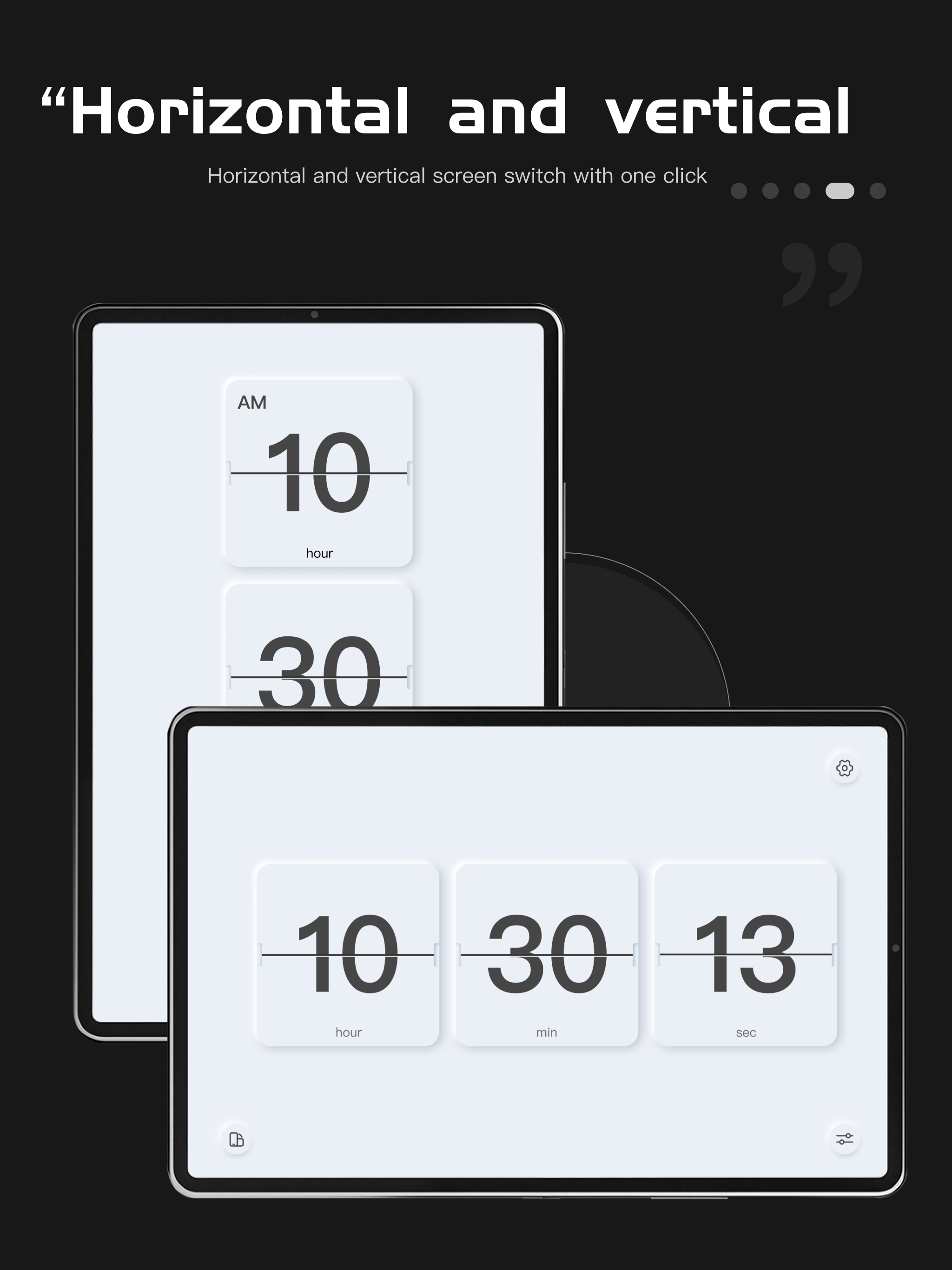 Flip Clock Digital Widgets screenshot 8