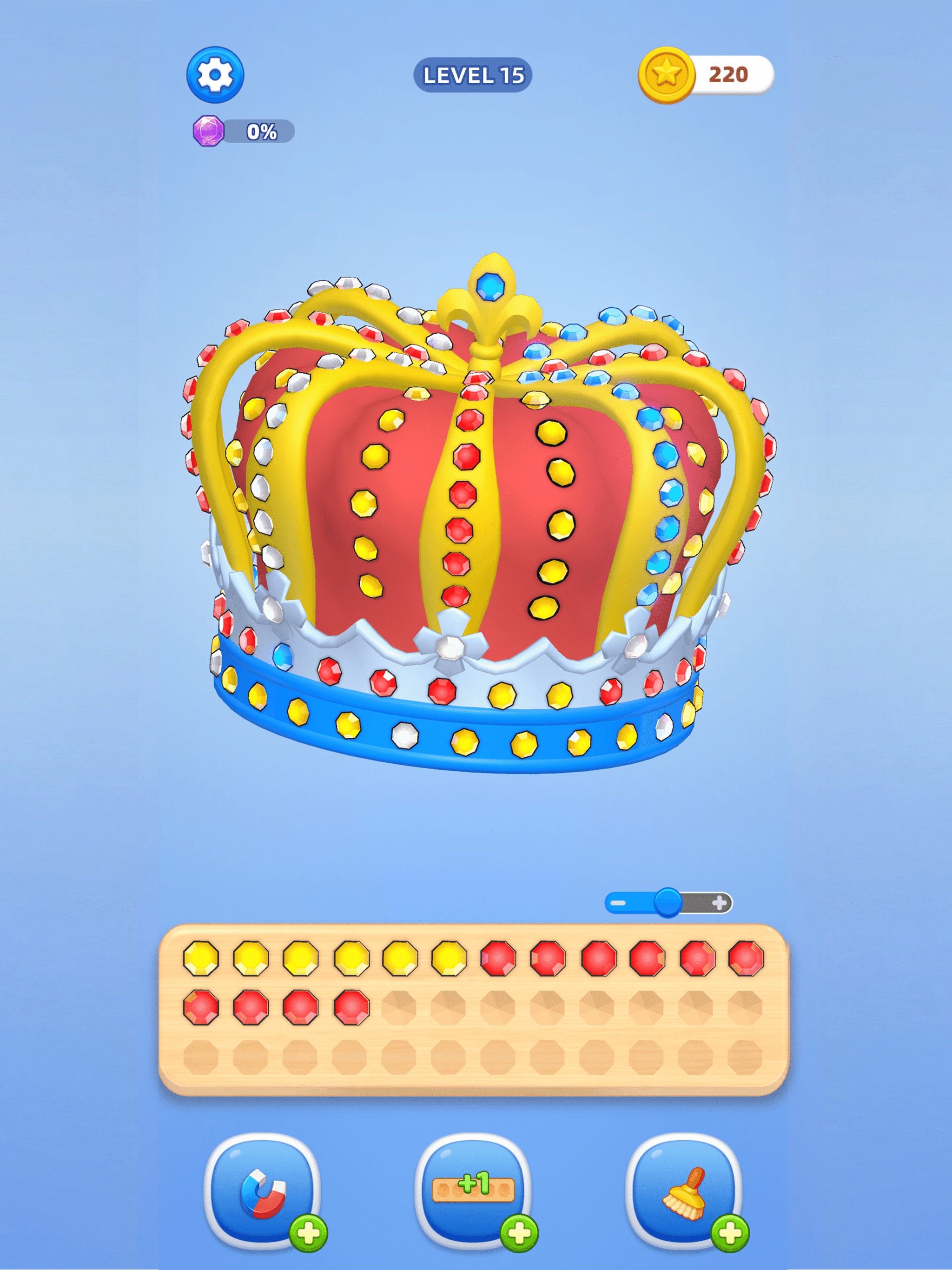 Jewel Pixel 3D: Coloring Match