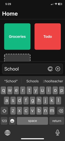 Pebble - Simple to-do list app screenshot