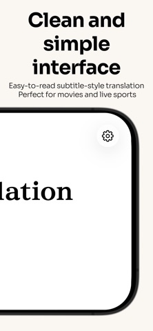 Translation Real-Time NowLing iPhone screenshot