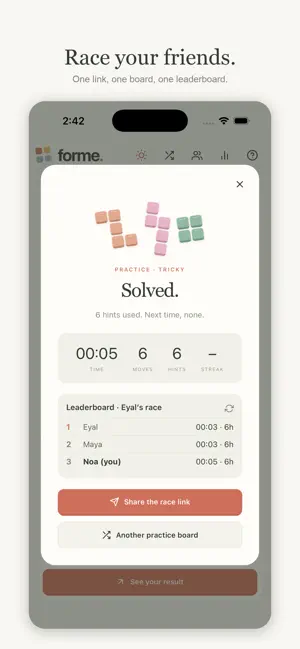 FORME: Daily Block Puzzle screenshot 3