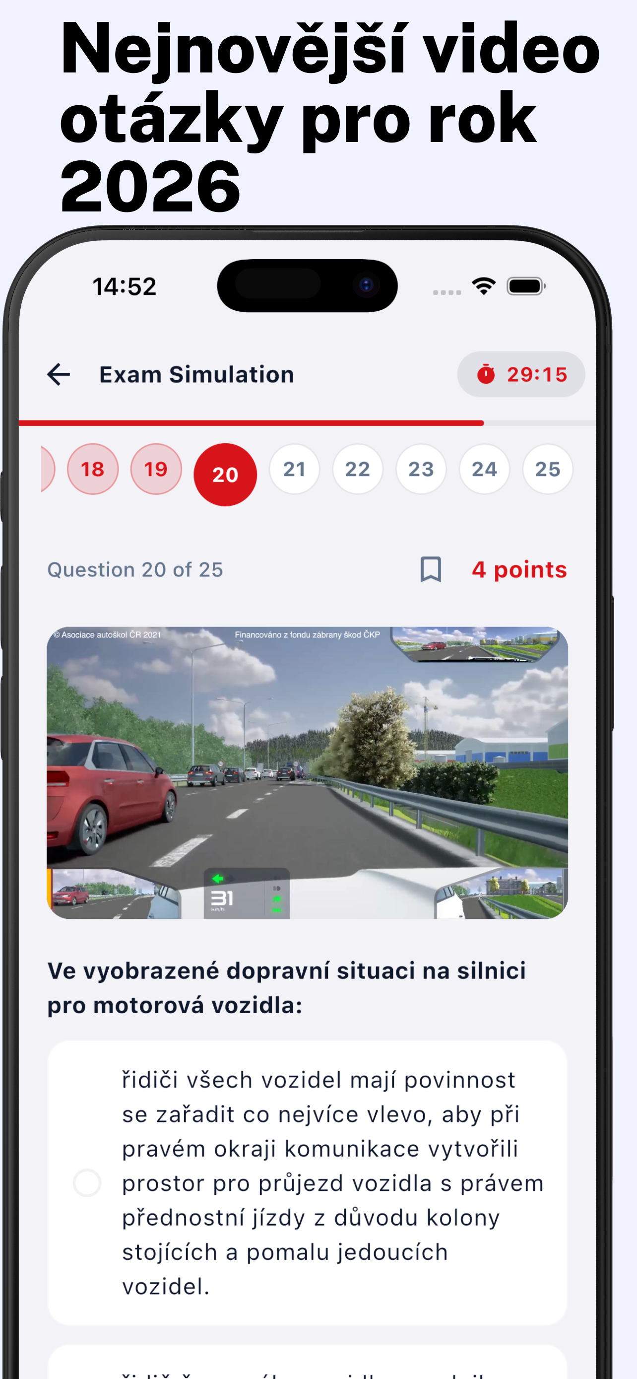 Autoškola 2026 eTesty : CZ screenshot 3