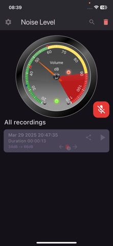 Noise Recorder Screenshot 2 of 6