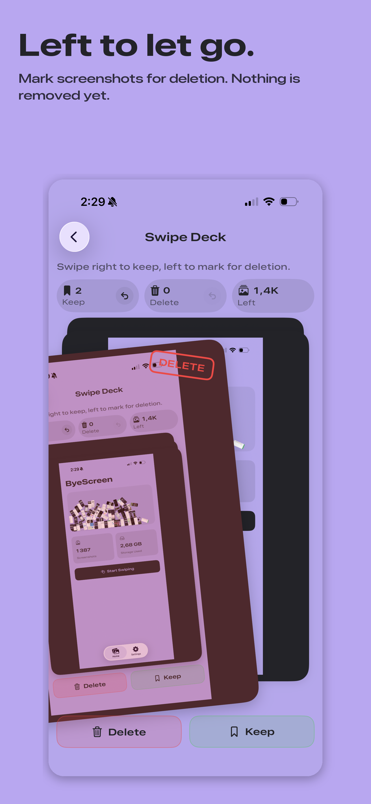 ByeScreen: Screenshot Cleaner screenshot 3