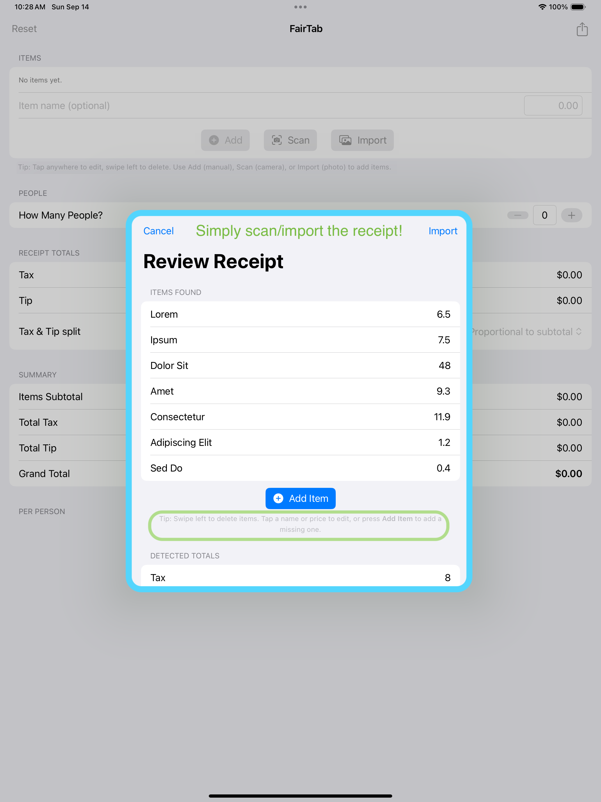 FairTab Split screenshot 13