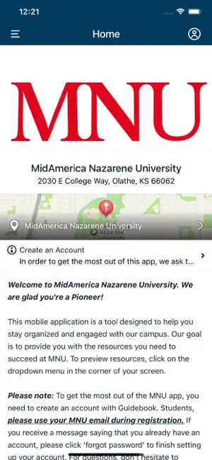 MidAmerica Nazarene University screenshot 2