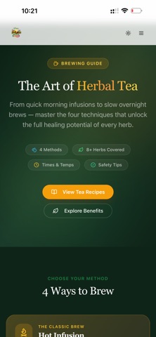 Pure Herbal Wisdom screenshot