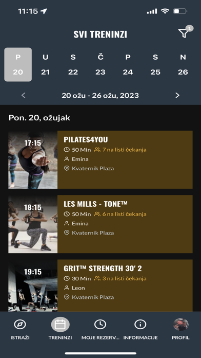 Gyms4You Screenshot