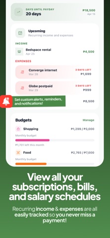 Tarsi - Budget Tracker Screenshot 8 of 10