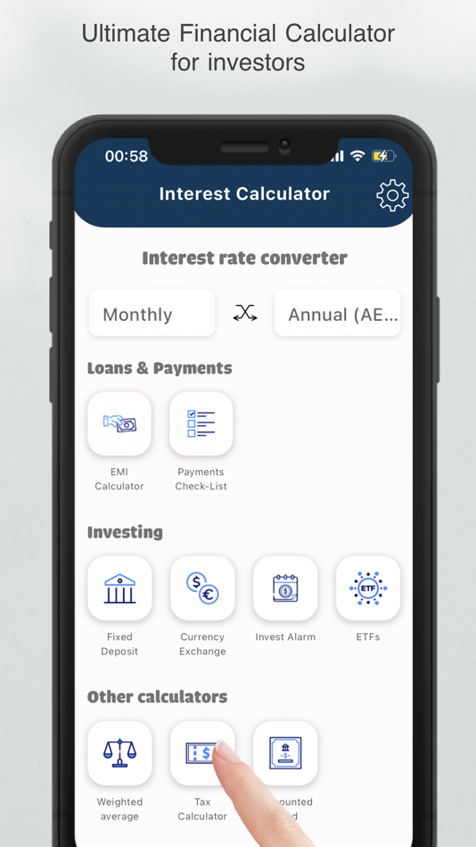 #1. Fast Interest Calculator (iOS) 由: Camilo Ortegon