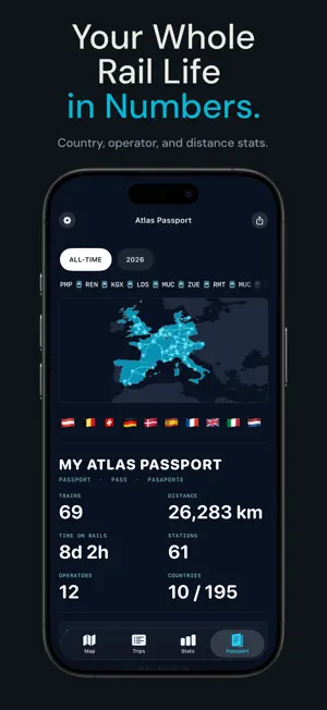 TrainAtlas: Rail Trip Tracker screenshot 3