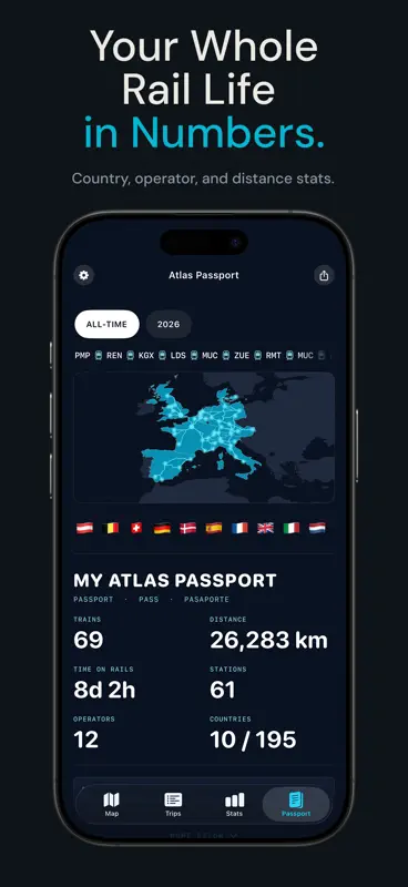 TrainAtlas: Bahnreise-Tracker screenshot 3 of 6