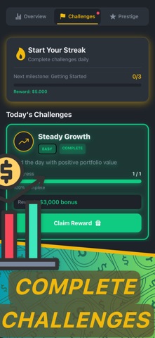 Stock Tycoon: Trade Simulator iPhone screenshot