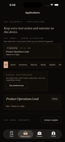 Silo Apply screenshot