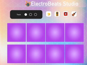 ElectroBeats Studio - BeatPad iPad screenshot