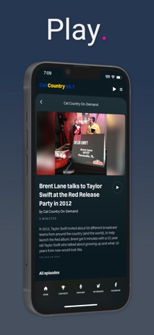 Cat Country 98.7 screenshot