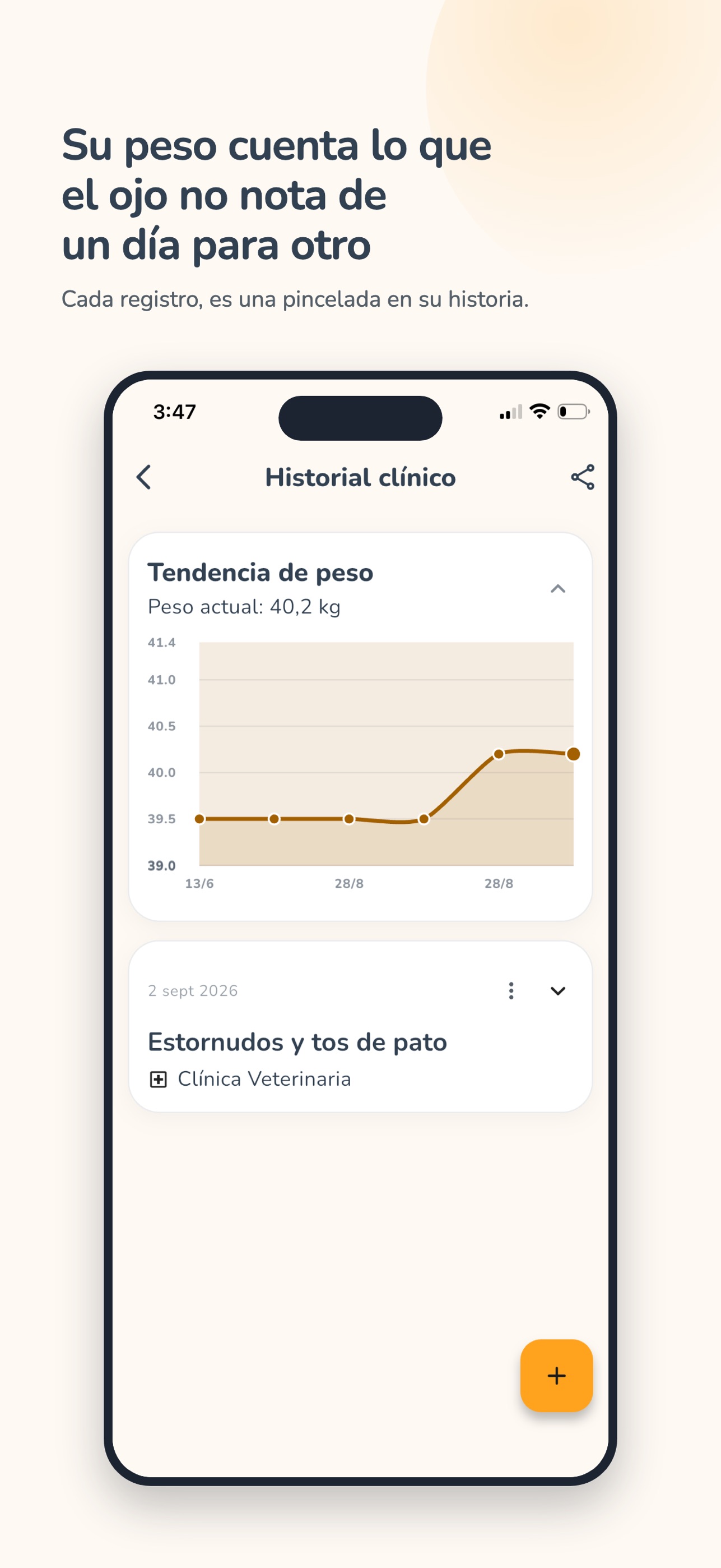 Screenshot 4 of WawkiPet: carnet y salud