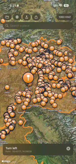 KMZ Previewer screenshot 1