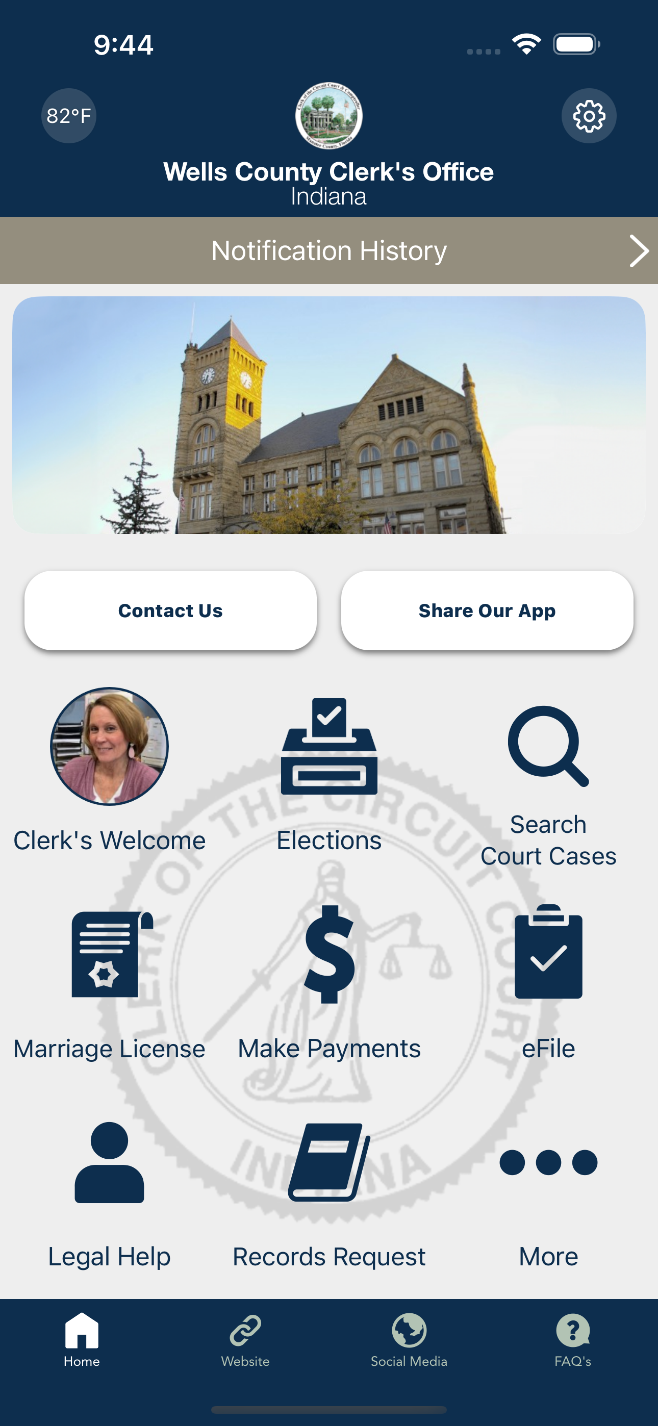 Wells County Clerk IN