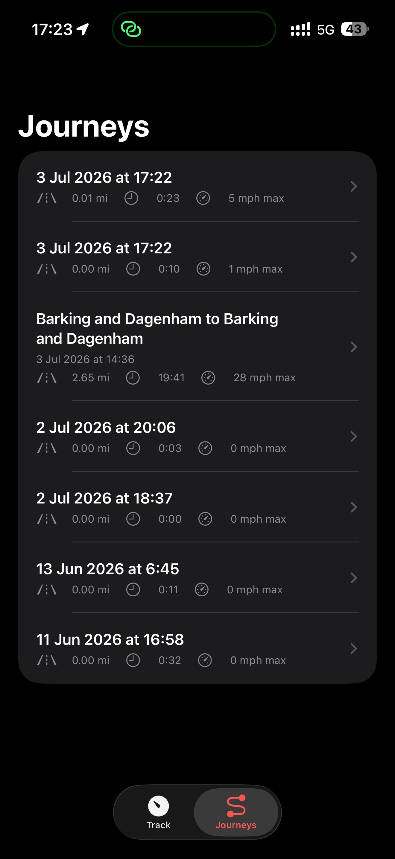 Tracker: Speed & Journey screenshot 3