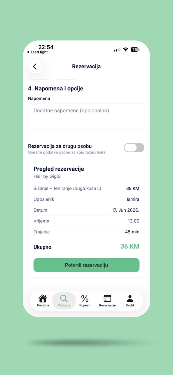 iPhone screenshot