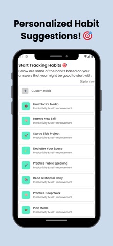 Habit Tracker App: Keep Habits screenshot