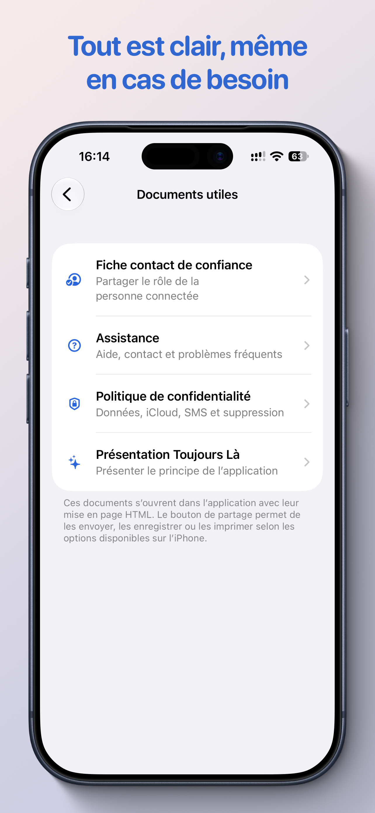 Toujours Là - pour vos proches screenshot 5