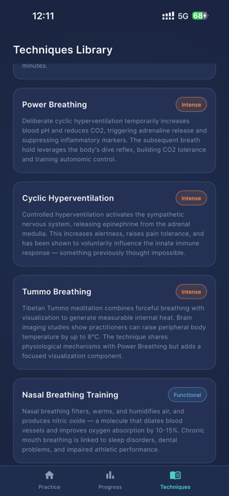 Breath Protocol: Breathwork Screenshot 3 of 7