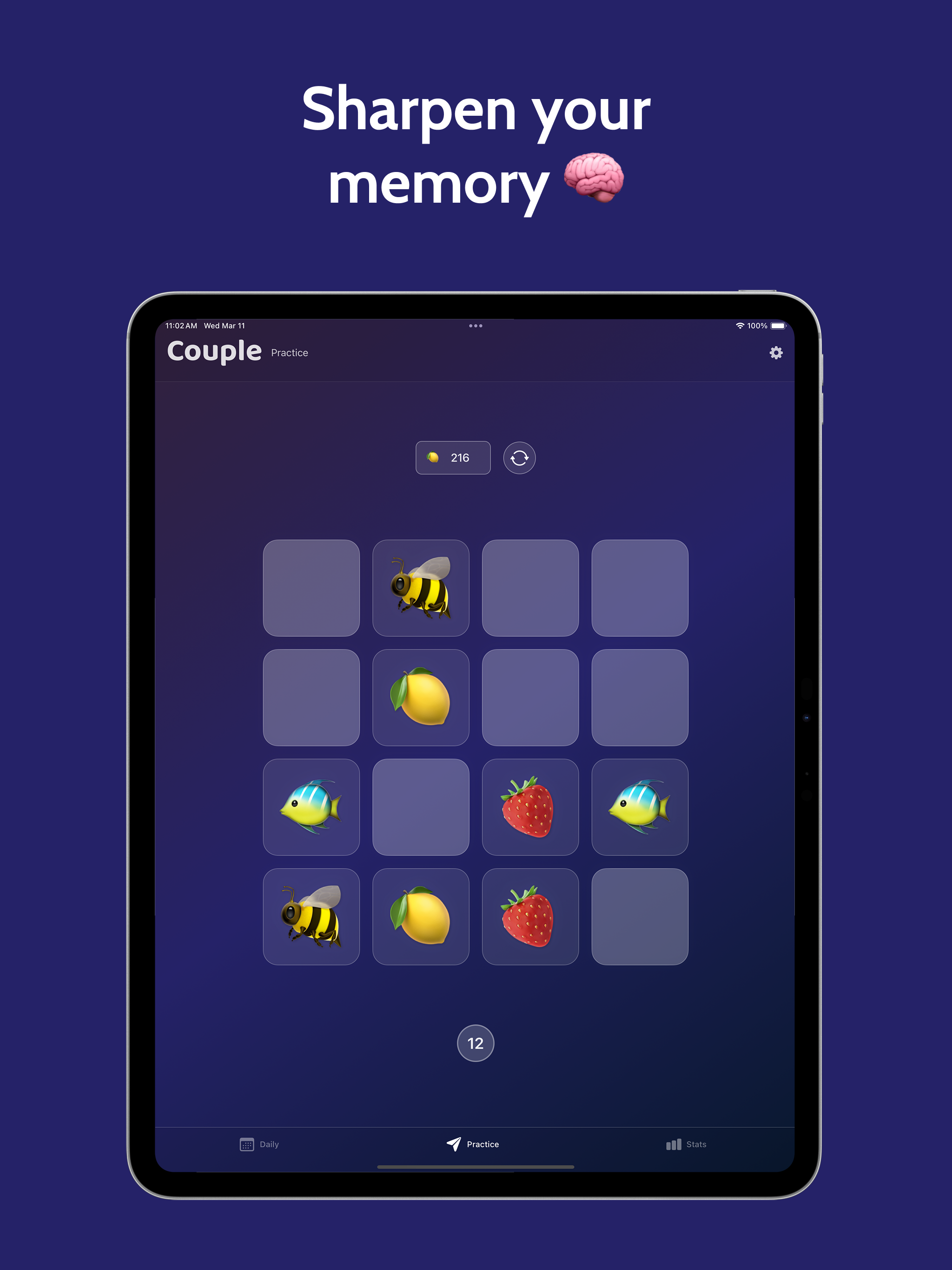 Couple: Daily Memory Match
