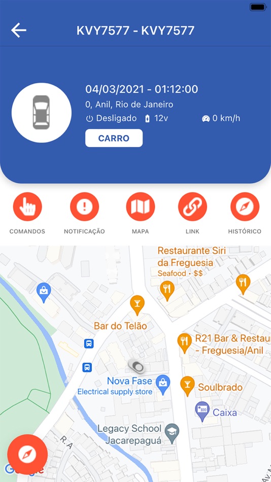 #4. Rastreei (iOS) Podle: Erick Costa