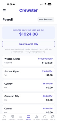 Crewster screenshot