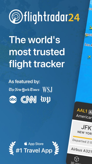 Flightradar24 | Flight Tracker Screenshot 1 of 10
