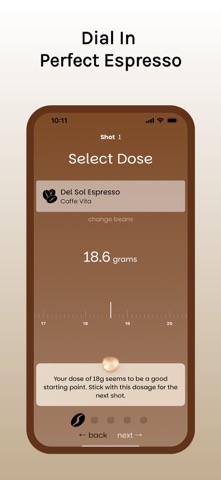 Dialed - AI Barista Assistant iPhone screenshot