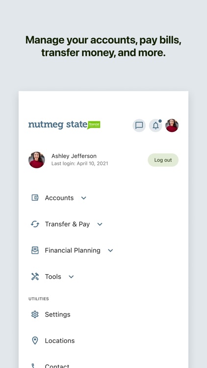Nutmeg State FCU Mobile screenshot-3