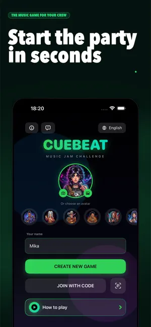 CueBeat screenshot 2