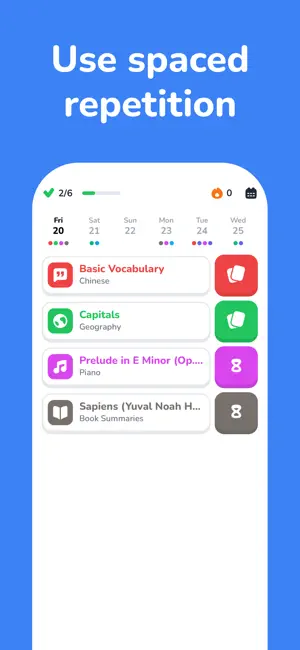 Memorico: Spaced Repetition screenshot 2