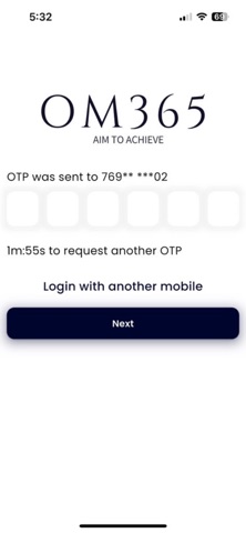 OM 365 screenshot
