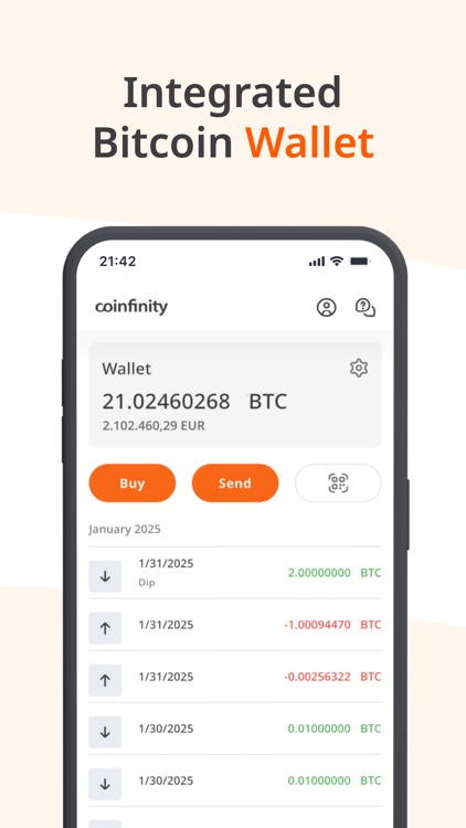 Coinfinity - Buy Bitcoin screenshot-3