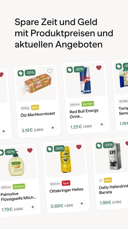 happycart Einkaufsliste